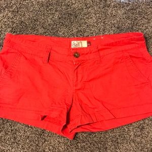 Red cloth shorts